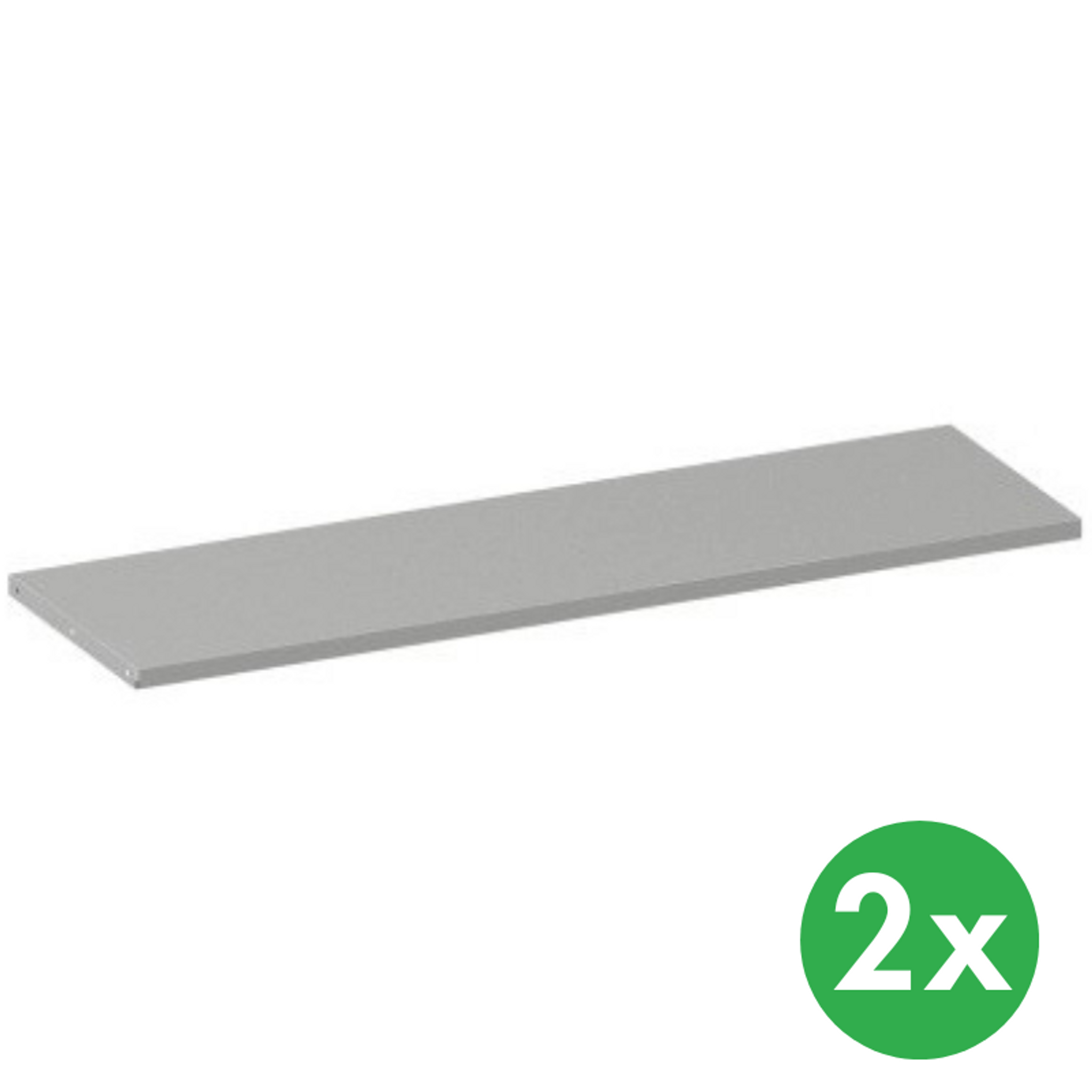 Zusatzboden für Metallschränke, 1200 x 400 mm, grau, 2 Stk