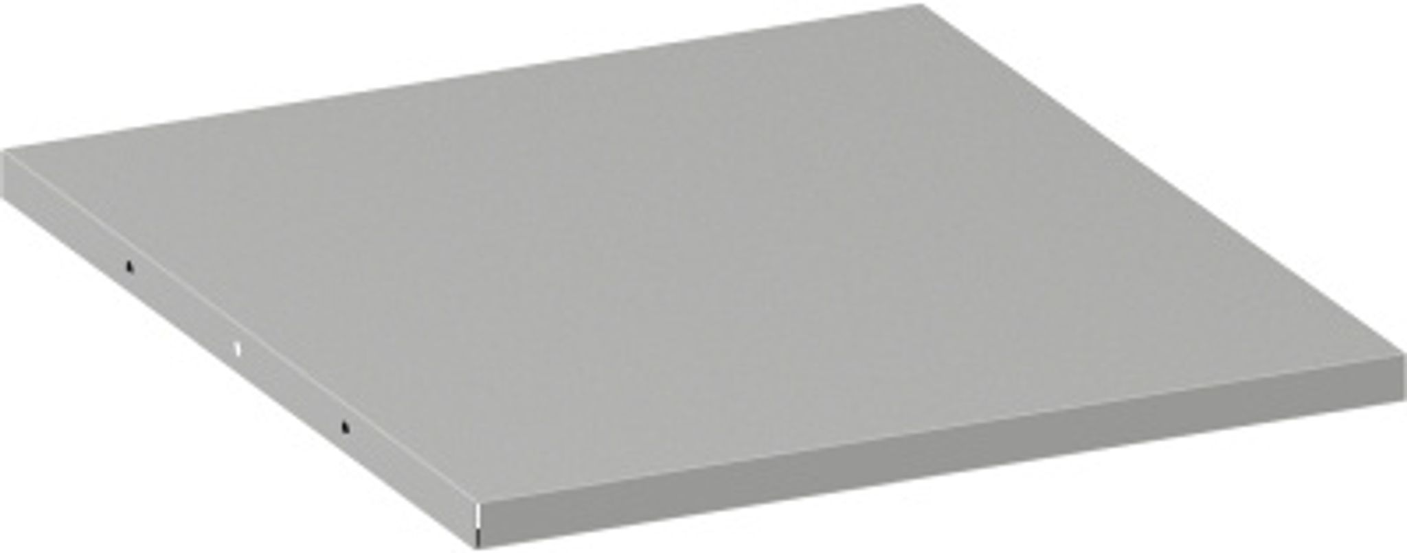 Zusatzboden für Metallschränke, 508 x 500 mm, grau, 1 Stk