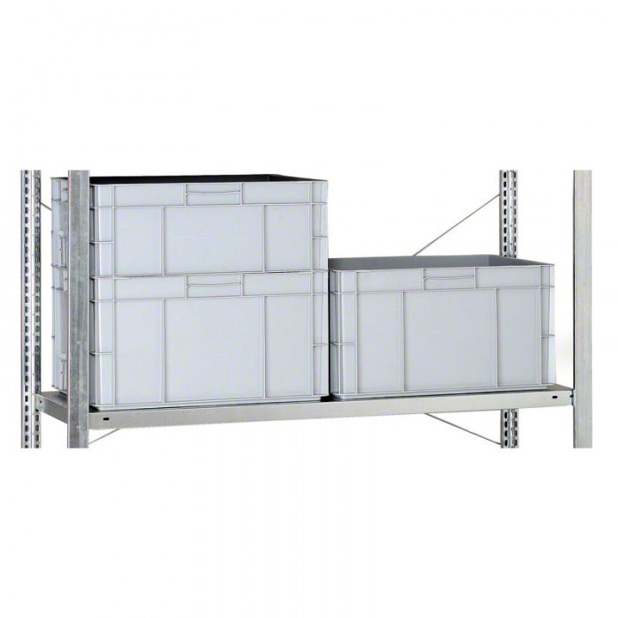 Zusatzfachboden für Regale CLIP, 230 kg, 1300 x 300 mm